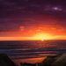 Sunset on the water