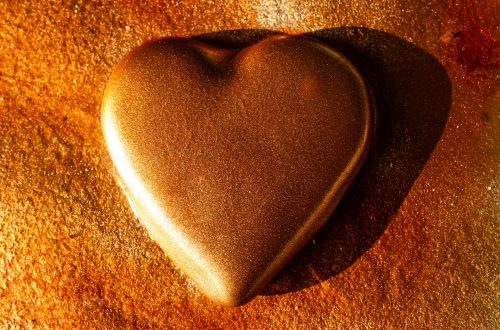 Embossed heart